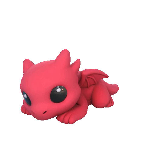 Rồng Ngủ Nhỏ (Little Sleep Dragon) - Móc khóa - Image 10