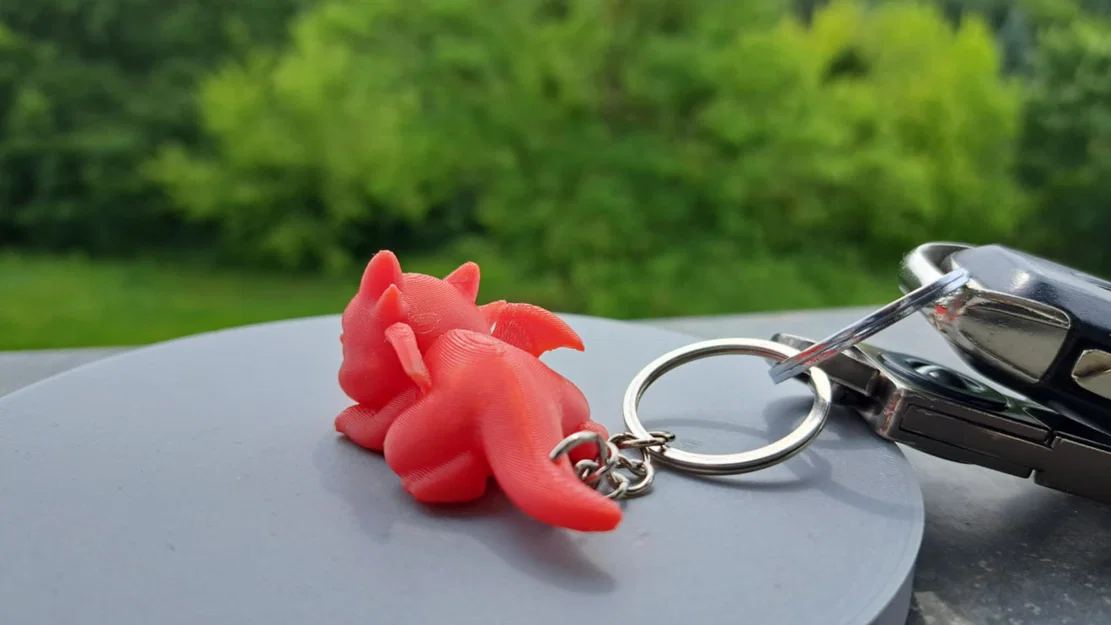 Rồng Ngủ Nhỏ (Little Sleep Dragon) - Móc khóa - Image 11