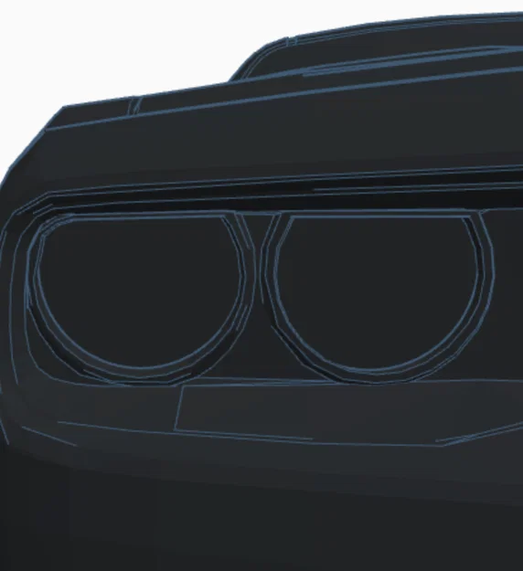 Mô hình 3D xe Dodge Challenger: Tái hiện huyền thoại Muscle Car - Image 4