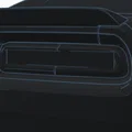 Mô hình 3D xe Dodge Challenger: Tái hiện huyền thoại Muscle Car - Thumbnail 9