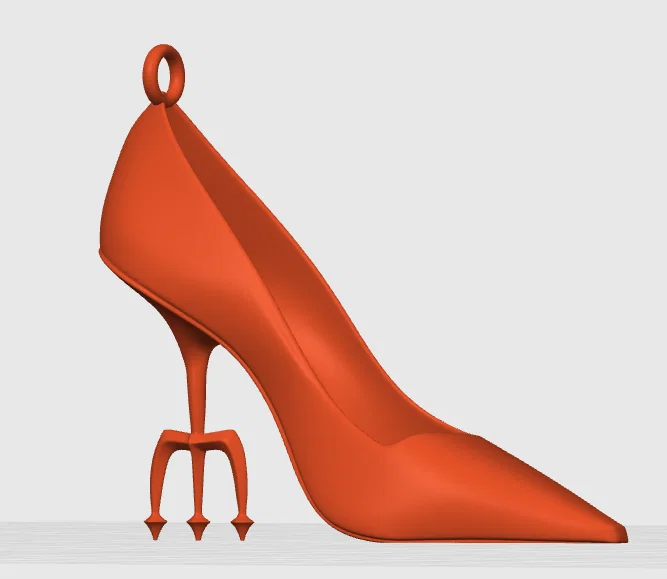 Móc khóa giày cao gót Devil Wears Prada độc đáo cho túi xách - Image 2