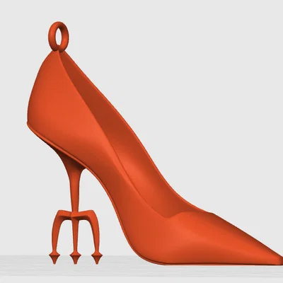 Móc khóa giày cao gót Devil Wears Prada độc đáo cho túi xách