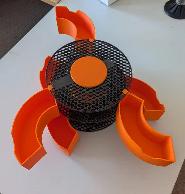 Organizer cuộn Prusa xếp chồng (Stackable Prusa Spool Organizer) - Image 1
