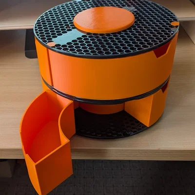 Organizer cuộn Prusa xếp chồng (Stackable Prusa Spool Organizer)