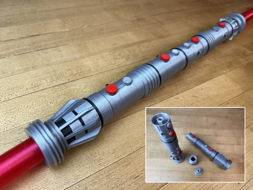 Lightsaber Darth Maul – Blade Tháo Rời/Thay Thế Được - Image 1