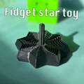 Đồ chơi ngôi sao xoay (Fidget Star) có tay cầm in 3D - Thumbnail 1