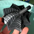 Đồ chơi ngôi sao xoay (Fidget Star) có tay cầm in 3D - Thumbnail 4