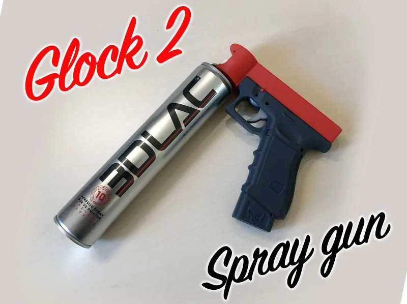 Tay cầm dạng súng cho bình xịt: keo LAC 3D và bình spray - Image 1
