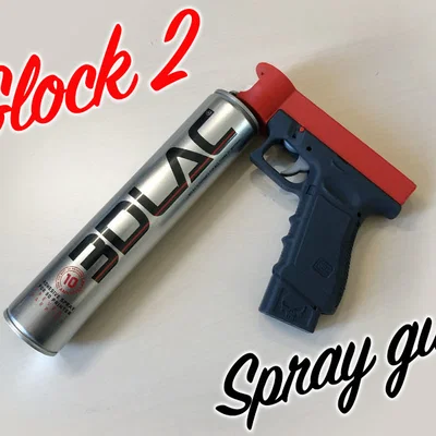 Tay cầm dạng súng cho bình xịt: keo LAC 3D và bình spray