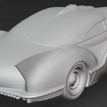 Mô hình 3D xe Old Batmobile 1 phong cách cổ điển - Thumbnail 3