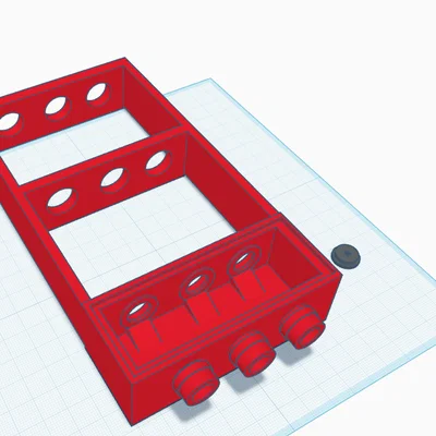 Khay tổ kiến 3D cho ống nghiệm 16mm - Thiết kế cho Antkeeping