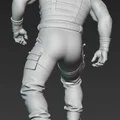 Mô hình nhân vật Bane 1:24 - File in 3D chi tiết cho fan DC Comics - Thumbnail 3