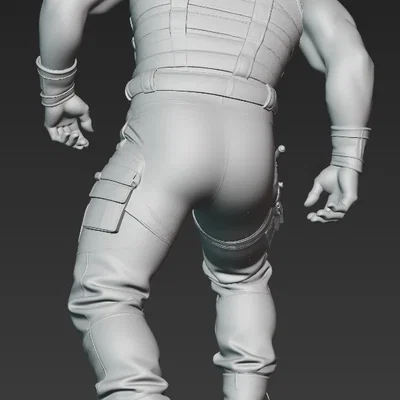 Mô hình nhân vật Bane 1:24 - File in 3D chi tiết cho fan DC Comics