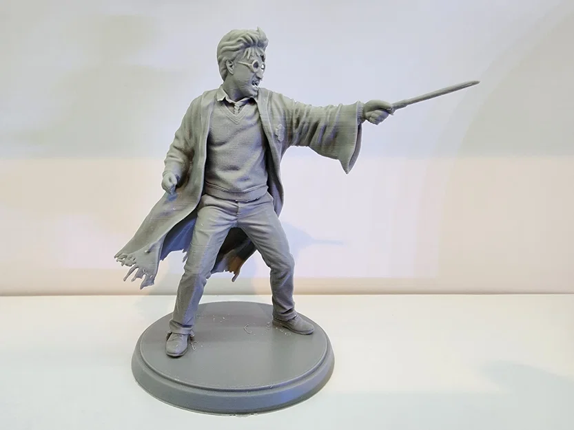 Mô hình 3D Harry Potter chiến đấu sắc nét - Tải STL miễn phí - Image 2