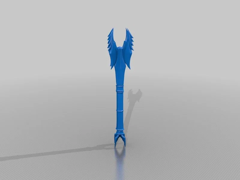 Mô hình Daedric Skyrim: Bộ giáp (Armour Suit) & Vũ khí - Image 6