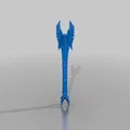 Mô hình Daedric Skyrim: Bộ giáp (Armour Suit) & Vũ khí - Thumbnail 6