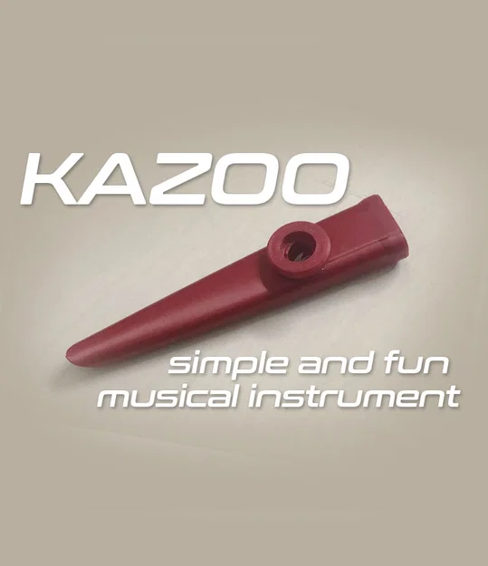 Nhạc cụ kazoo mỏng (Slim kazoo musical instrument) - Image 1