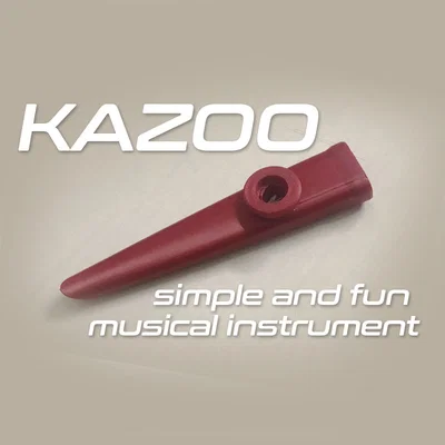 Nhạc cụ kazoo mỏng (Slim kazoo musical instrument)