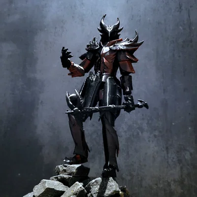 Dummy 13 Daedric Warrior – Mô hình giáp Daedric phong cách Skyrim