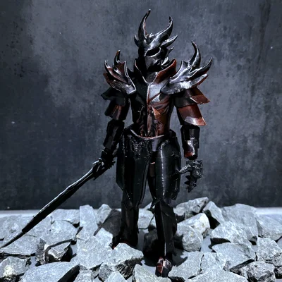 Dummy 13 Daedric Warrior – Mô hình giáp Daedric phong cách Skyrim