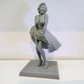 Mô hình 3D Marilyn Monroe kinh điển trong The Seven Year Itch 1955 - Thumbnail 2