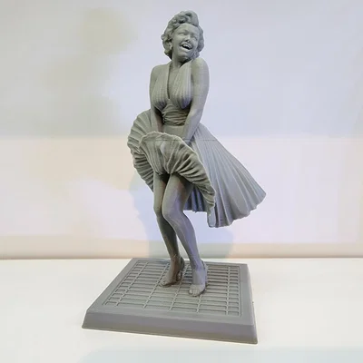 Mô hình 3D Marilyn Monroe kinh điển trong The Seven Year Itch 1955