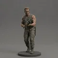 Mô hình Arnold Schwarzenegger trong phim Predator 1987 (2 phiên bản) - Thumbnail 3