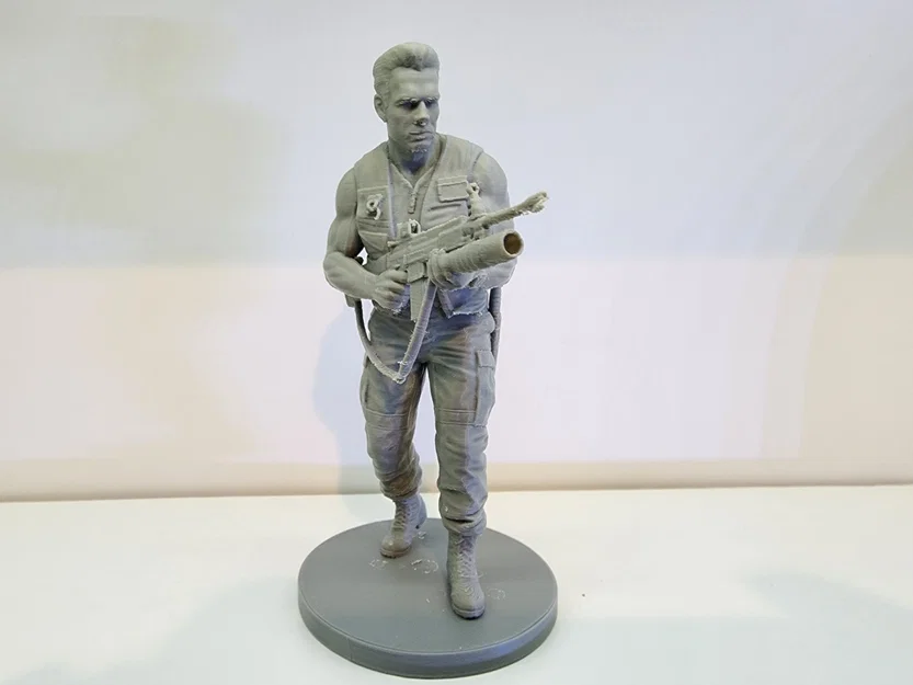 Mô hình Arnold Schwarzenegger trong phim Predator 1987 (2 phiên bản) - Image 4