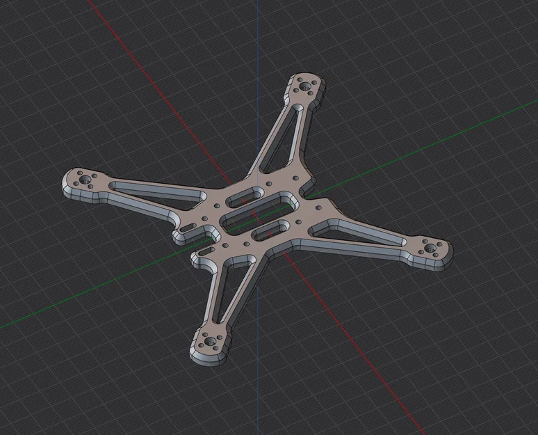 Crux35 Bottom Plate Modded - Image 1