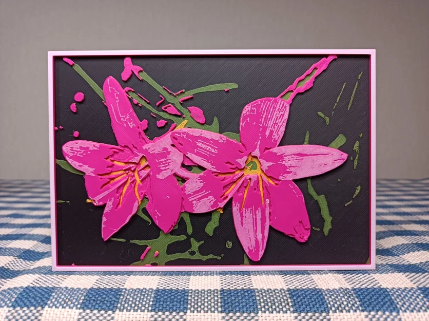 Hoa Lilium HueForge - Image 1