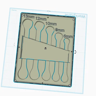 Thước đo lỗ nhanh 6mm-13mm cho ốc vít - Bản cập nhật 8mm
