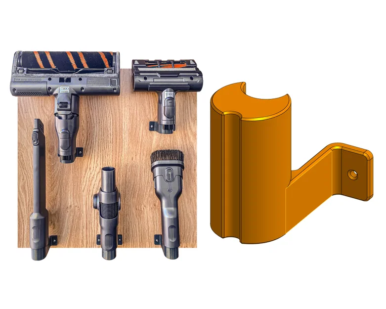 Giá treo tường dụng cụ máy hút bụi (Universal Fit) - Image 1