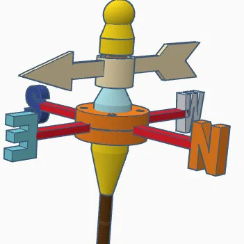Cánh gió mini đơn giản dạng bắt vít (bolt-together)