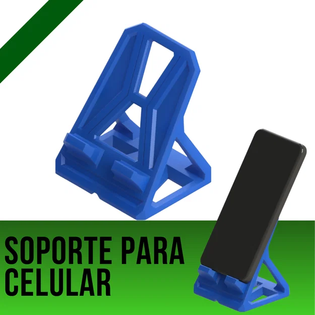 Giá đỡ điện thoại để bàn in 3D chắc chắn, tiện lợi - Image 1