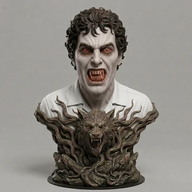 Mô hình 3D nhân vật David trong An American Werewolf in London 1981 - Image 1