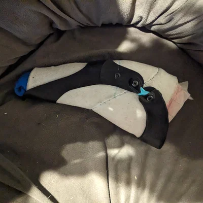 Khớp Flexure Joint hỗ trợ dorsiflexion (in TPU)