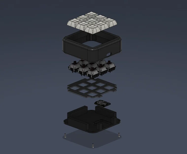 3x3 Macropad USB-C - Image 2