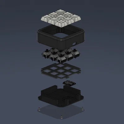 3x3 Macropad USB-C