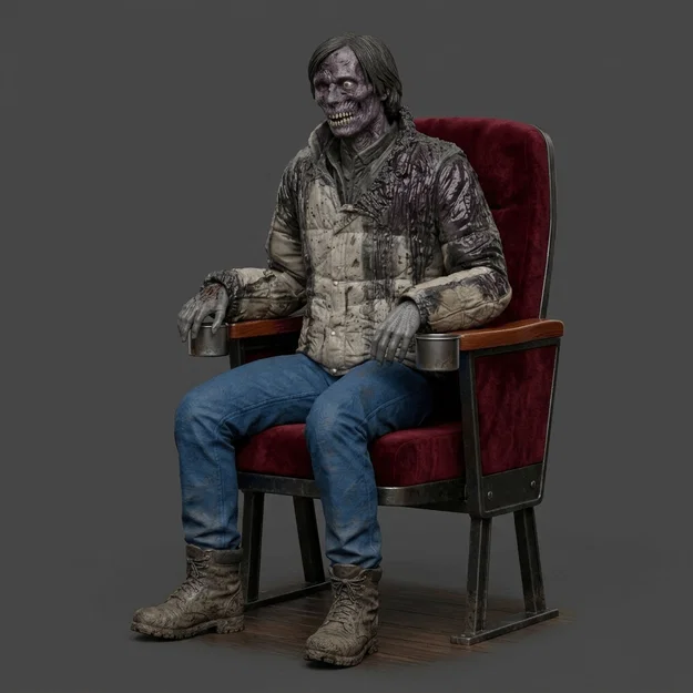Mô hình 3D Jack trong rạp phim An American Werewolf in London (1981) - Image 1