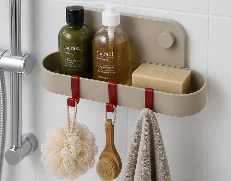 Móc treo kẹp cho kệ IKEA ÖBONAS (IKEA ÖBONAS hanger) - Image 3