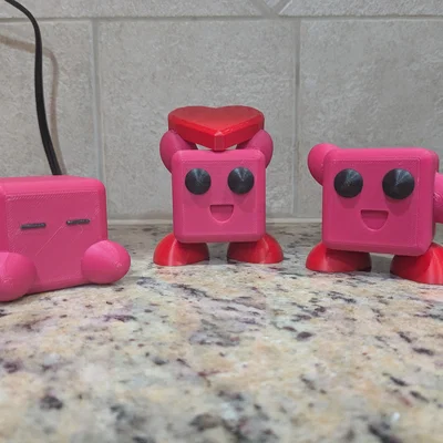 Mô hình Kirby phong cách khối vuông đáng yêu cho fan Nintendo