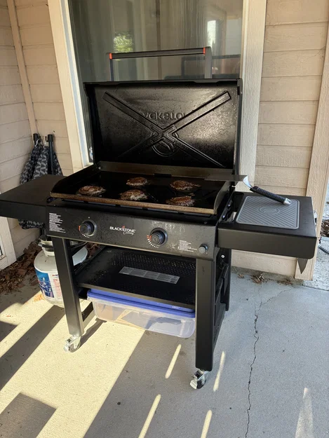 Ray trượt ngăn kéo lưu trữ cho Blackstone Griddle (Blackstone Griddle Storage Rails) - Image 1