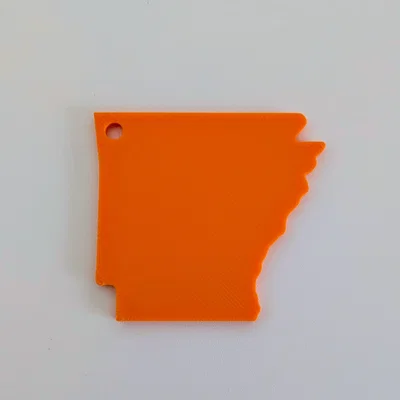 Móc khóa bang Arkansas (Arkansas State Keychain)