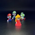 Bộ Mô Hình 3D Mini Các Nhân Vật Mario Brothers Đáng Yêu - Thumbnail 1