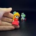 Bộ Mô Hình 3D Mini Các Nhân Vật Mario Brothers Đáng Yêu - Thumbnail 3