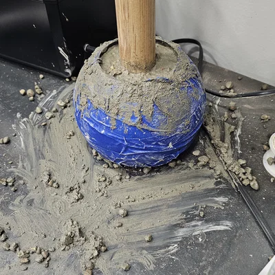 Khuôn macebell form đổ bê tông (cap TPU)