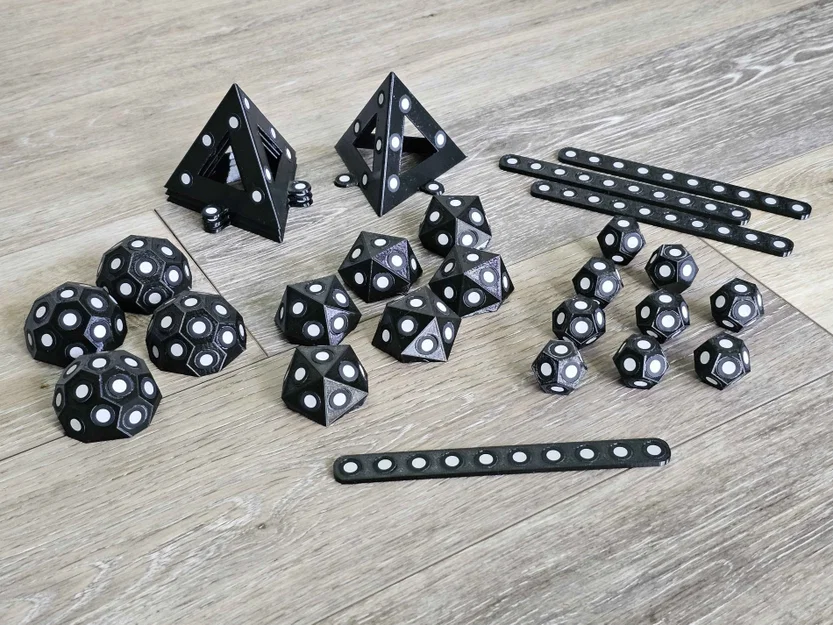 Bộ khối hỗ trợ quét 3D (3D Scan Tracker Shapes) giúp định vị marker - Image 1