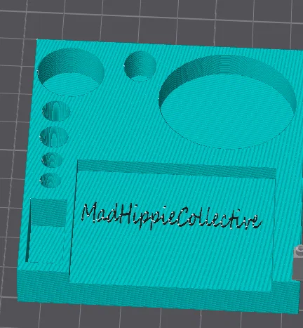 MadHippieCollective DabTray Với Iso Pod - Image 1