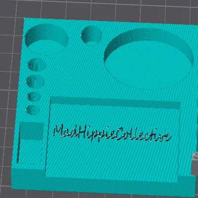 MadHippieCollective DabTray Với Iso Pod