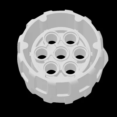 Bánh Xe 3D Tương Thích Lego (37mm x 22mm) Chuyên Dụng